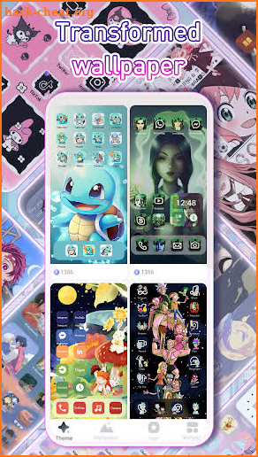 Fantasy Wallpaper : DIY Theme screenshot