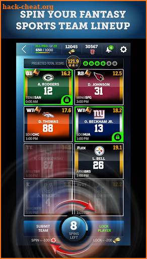 FantasySpin screenshot