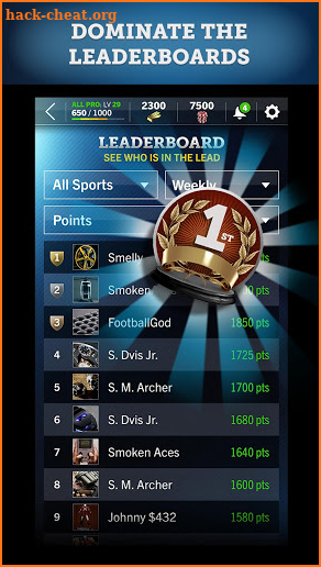 FantasySpin screenshot