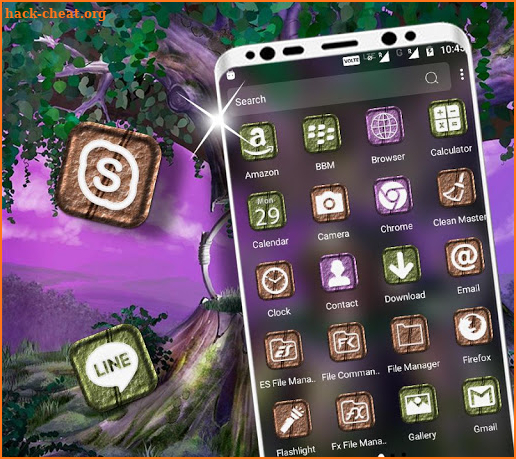 Fantsay Tree House Launcher Theme screenshot