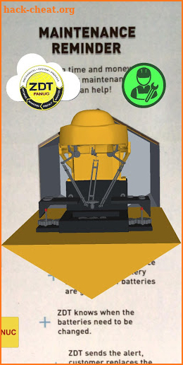 FANUC ZDT AR screenshot