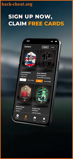 FANZONE - Digital Trading Cards screenshot