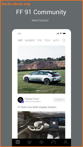 Faraday Future screenshot