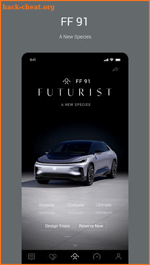 Faraday Future screenshot