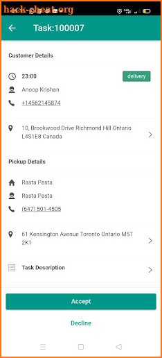 FareEats Driver screenshot