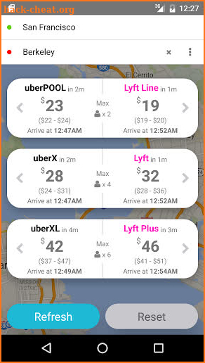 FareWell for Uber and Lyft screenshot