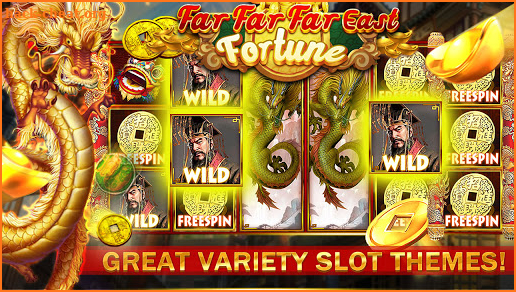 FarFarFar East Fortune Slots - offline casino game screenshot