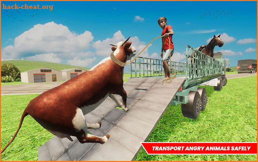 Farm Animal Cargo Truck Games screenshot