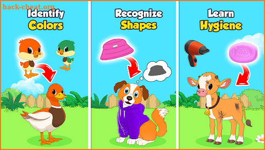 Farm animal games for kids 2-5 screenshot