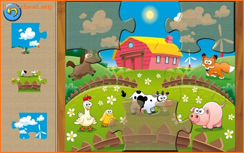 Farm Animal Puzzles for Kids screenshot