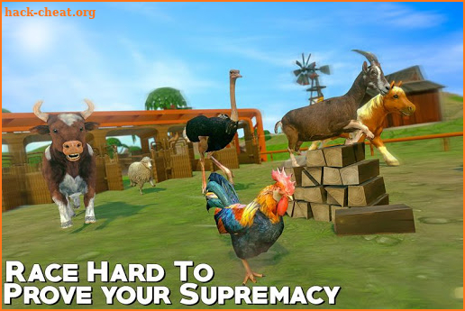 Farm Animal Racing 3D screenshot