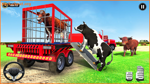 Farm Animal Transport Truck Simulator Driver 2020 screenshot