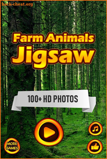 Farm Animals Jigsaw Puzzle screenshot