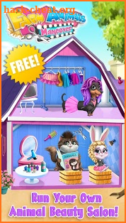 Farm Animals Makeover - Cute Virtual Pet Salon screenshot