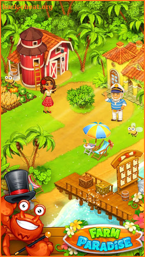 Farm Paradise: Hay Island Bay screenshot