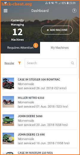 Farm Service Manager screenshot