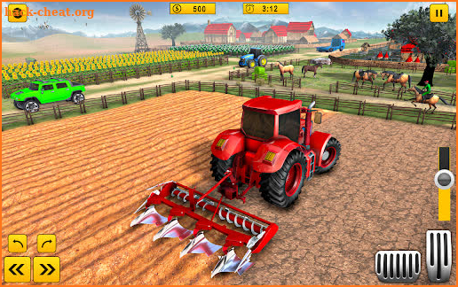 Farming Simulator Tractor Game screenshot