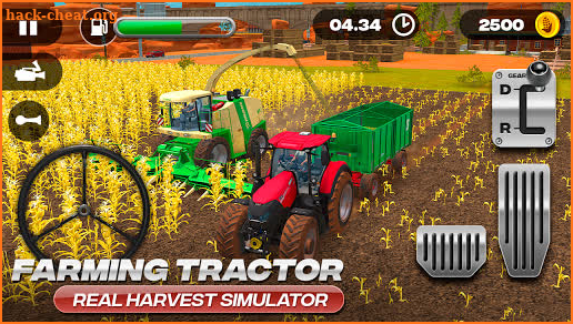 Farming Tractor  Harvest Real Simulator screenshot