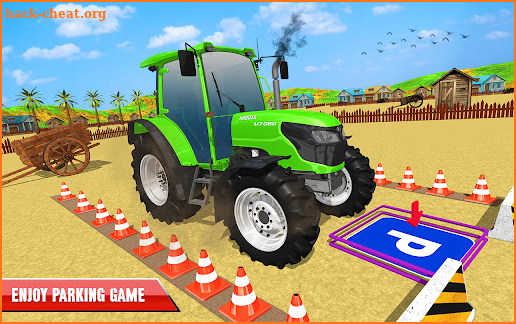 Farming Tractor Parking Games screenshot