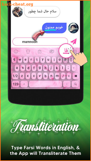 Farsi keyboard - Persian English Typing Keyboard screenshot