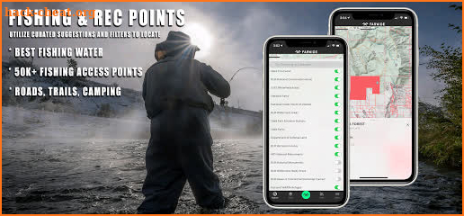 FarWide: Hunting and Fishing GPS Navigation Maps screenshot