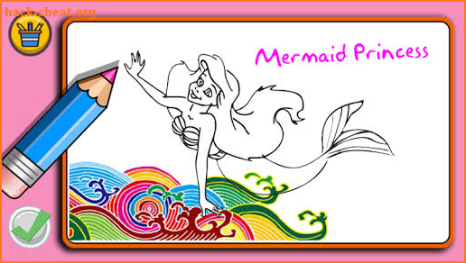 Fashion Beauty Princess Coloring Book screenshot