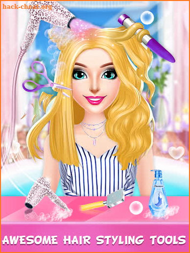 Fashion Braided Hair Salon Stylist - Girls Games screenshot