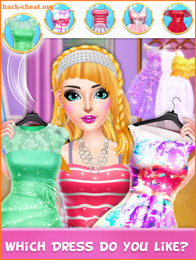 Fashion Braided Hair Salon Stylist - Girls Games screenshot