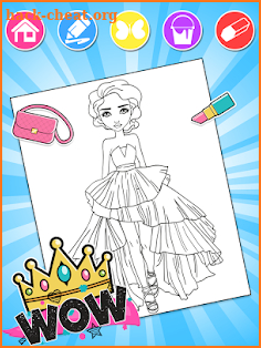 Fashion Coloring Book screenshot