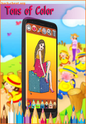 Fashion Coloring Book for Kids screenshot