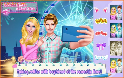 Fashion Doll: High School Date Makeover & Dress Up screenshot