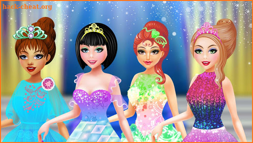 Fashion Dress up : Red carpet shiny dresses screenshot