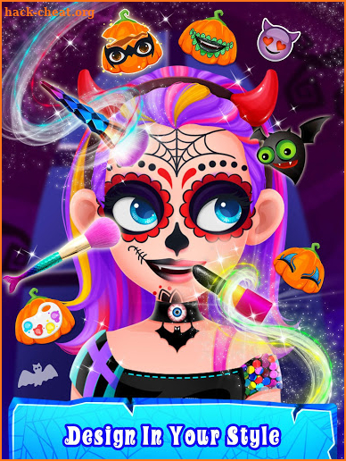 Fashion Face Paint - Crazy Halloween Party screenshot