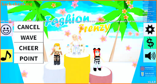 Fashion Frenzy Runway Show Summer Dress Obby Guide screenshot