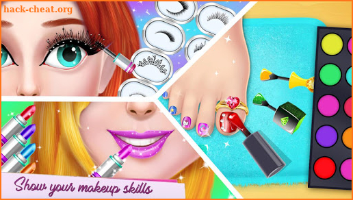 Fashion Model Makeup Salon : Girls Makeover Game screenshot