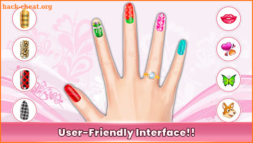 Fashion Nails 3D Girls Game screenshot