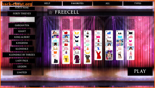 Fashion Solitaire Pack screenshot