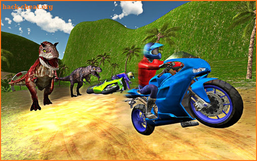 Fast Bike Racing in Dino World screenshot