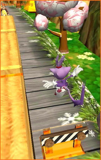 Fast Blue Hedgehog Rush - Jungle Run Adventure screenshot