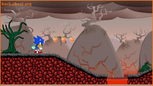 Fast Blue Runner Blue Hedgehog Dash Christmas screenshot