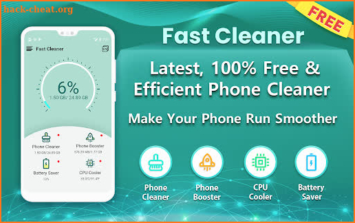 Fast Cleaner - Free & Most Popular Phone Cleaner screenshot