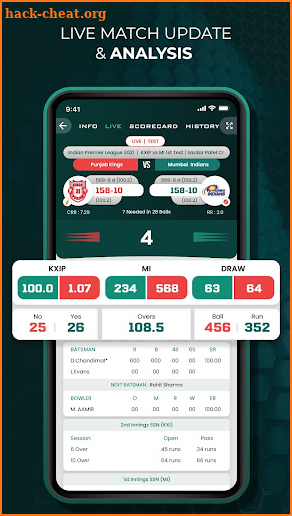 Fast Cricket Live Line screenshot