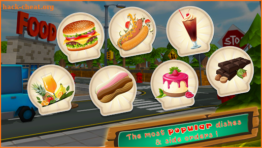 Fast Food Chef Truck : Burger Maker Game screenshot