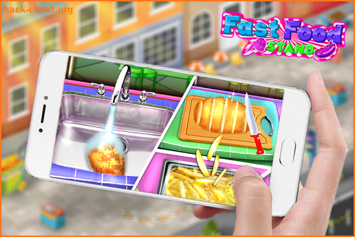 Fast Food Stand : Fried Food Cooking screenshot