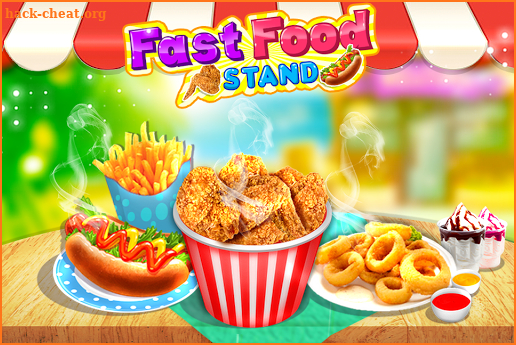 Fast Food Stand - Fried Food Cooking Game screenshot