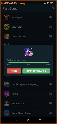 Fast Game - Increase games performance screenshot