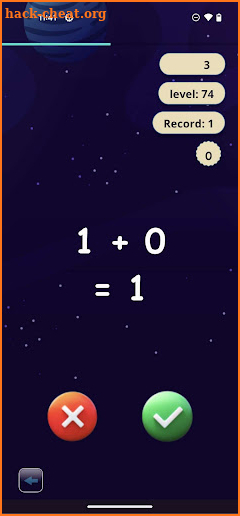 Fast Maths screenshot