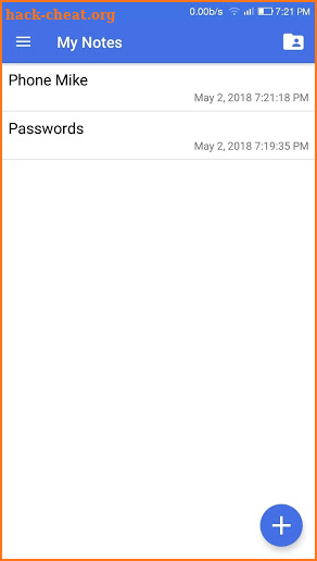 Fast Notepad screenshot