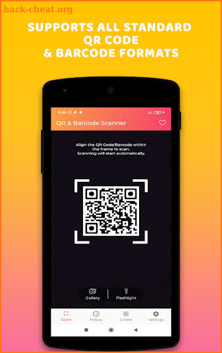 Fast QR Scanner - Barcode Scanner, QR Code Reader screenshot