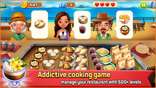 Fast Restaurant - Crazy Cooking Chef madness screenshot